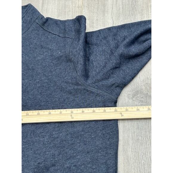 NWOT Old Ranch Mens Ecoths 1/4 Zip Pullover Long Sleeve Fleece Lined Blue Size M - Picture 7 of 9